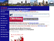 Tablet Screenshot of cwa7102.org